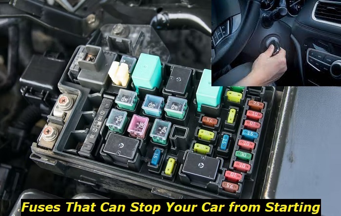 fuses that stop the car from starting